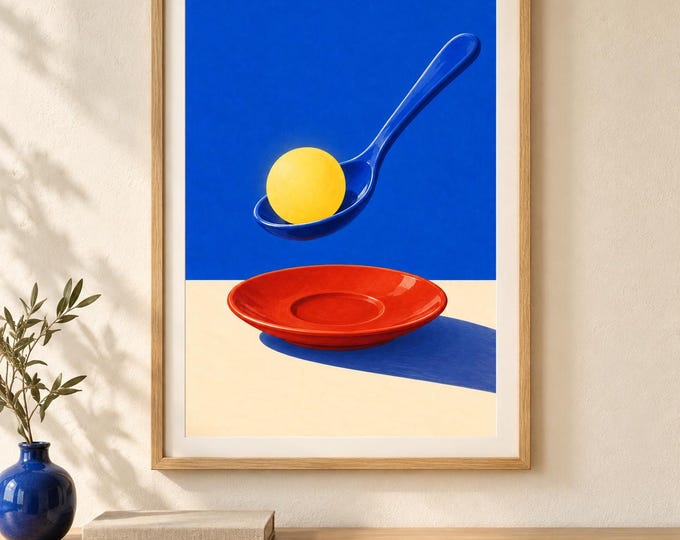Spoonful of Sun Art (A2 Digital Download) — presentación de la obra